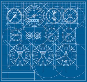 Dashboard Speedometer Blueprint