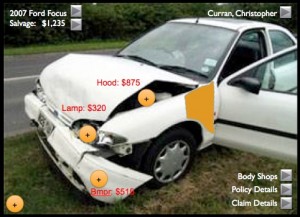 iPhone Claims App Mock Up